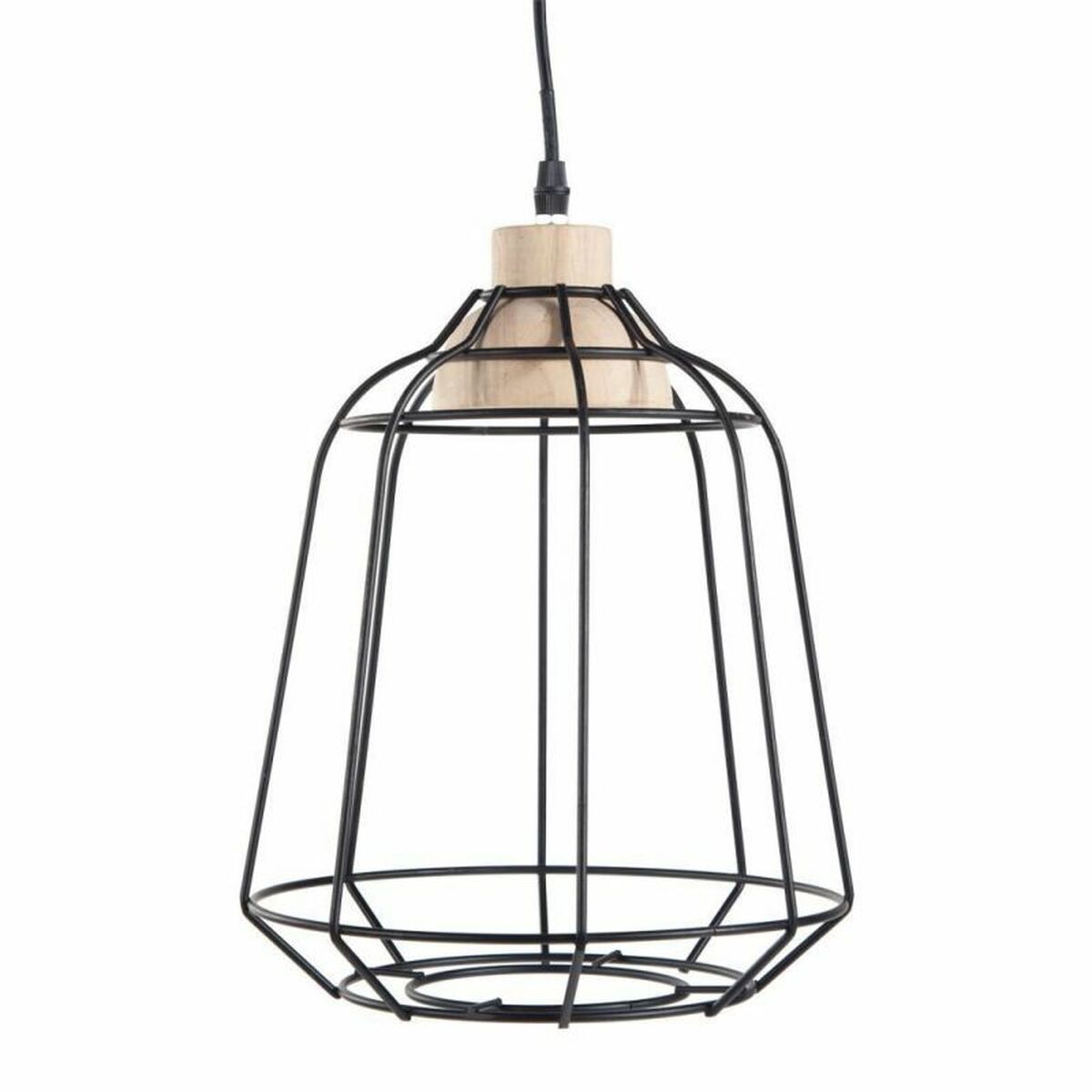 Ceiling Light Alexandra House Living Black Natural